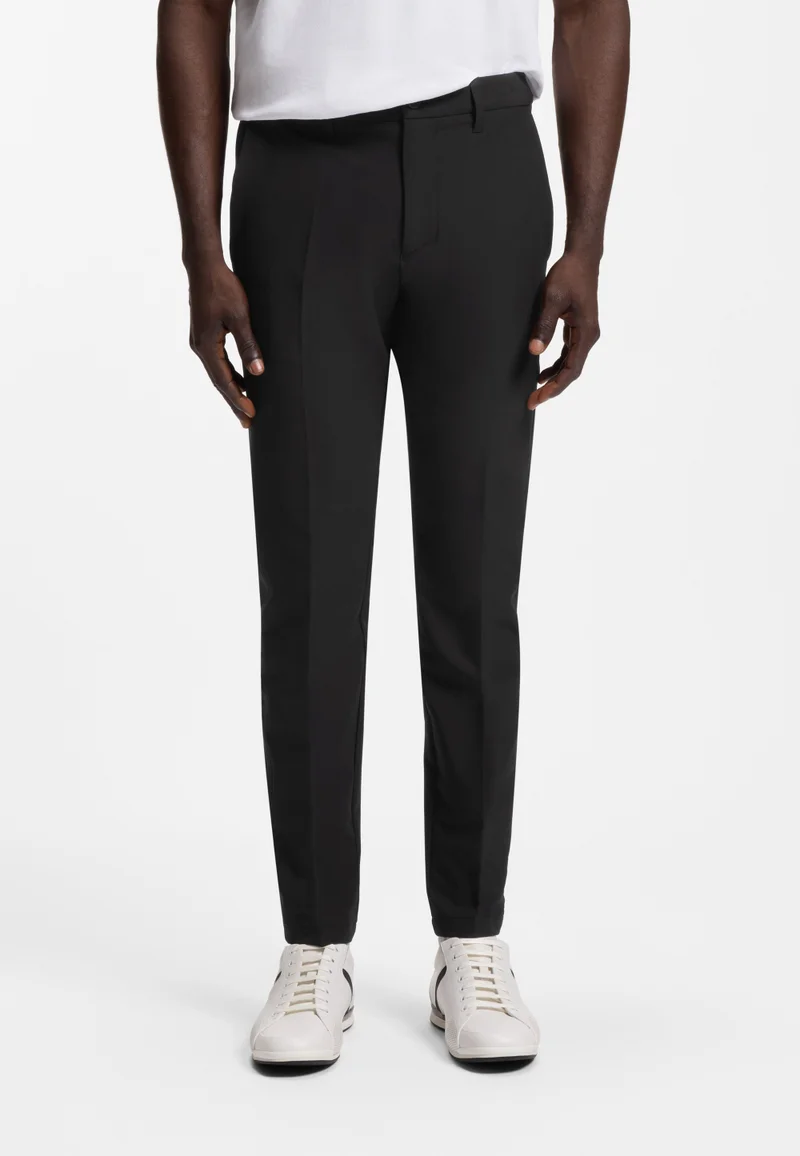 بوس Slim-fit trousers in water-repellent stretch fabric