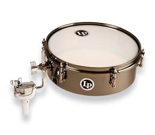 Latin Percussion Lp Drum Set Timbale 4X12 Black Nickle - Image 5