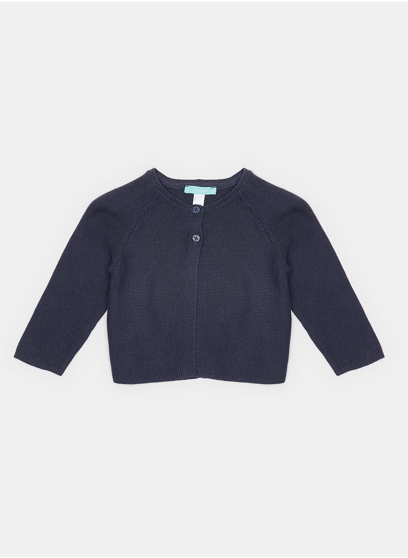 OBAIBI Blue Vest for Girls  - Image 1
