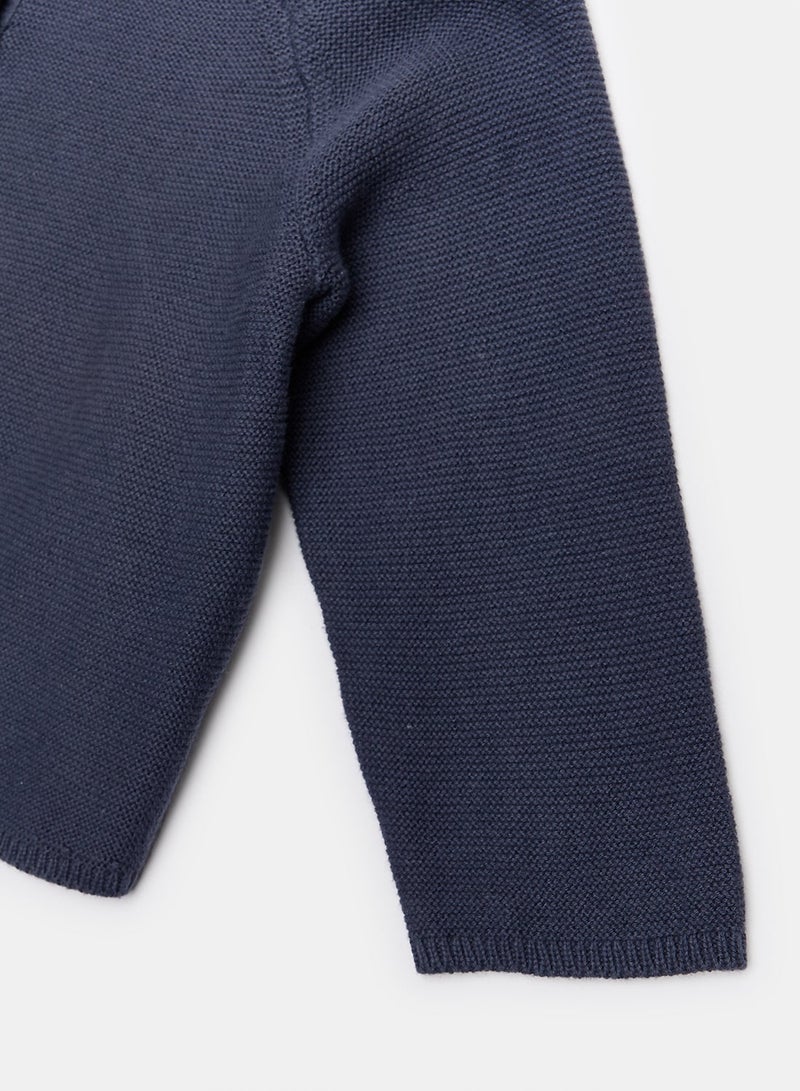 OBAIBI navy blue cardigan for Girls - Image 4