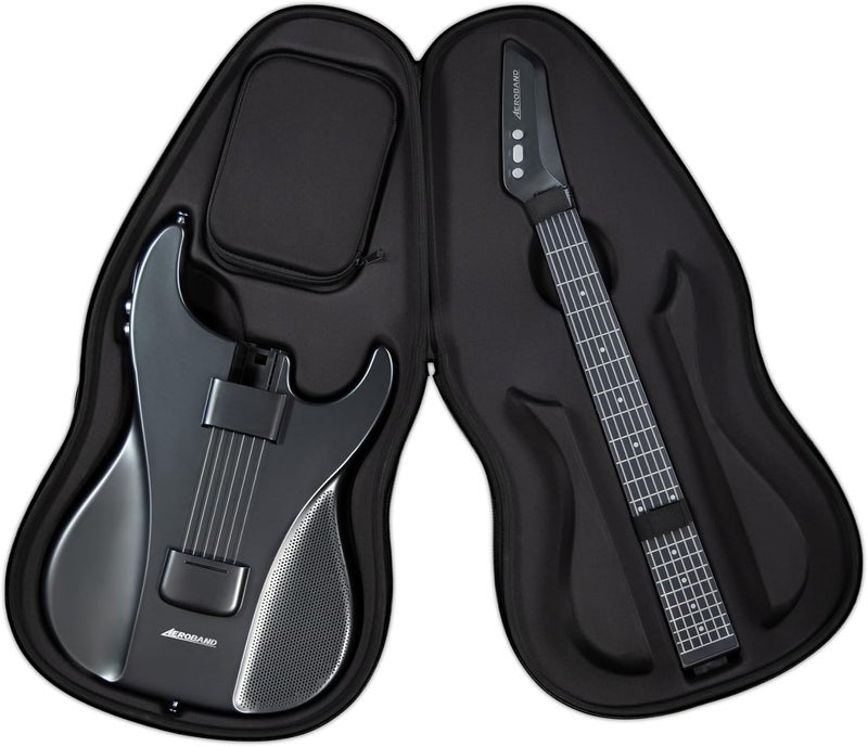 AeroBand Guitar Smart Guitar With Silicone Strings, Travel Silent Guitar With Detachable Fretboard, Headphone Jack, Built-in Speaker and Drum system, Aeroband APP Play, MIDI - Image 1