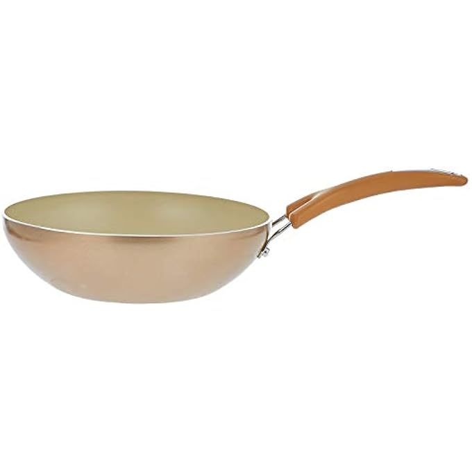 MEYER Cushion Smart NonStick Wok 26 Cm  Cushioned Surface Stir Frying Pan  Beige  My16875 - Image 2