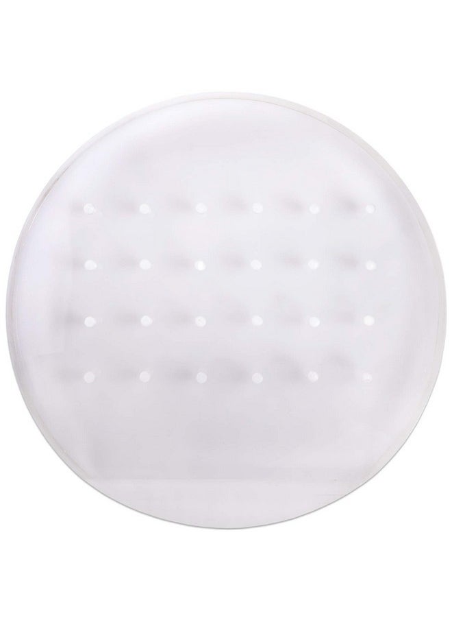 Pana - Nail Drill Bit Holder Stand Display Organizer- Dust Proof Storage Container Box Case Tools For Home Use Or Nail Salon - (24 Holes, Round (Clear)) - Image 1