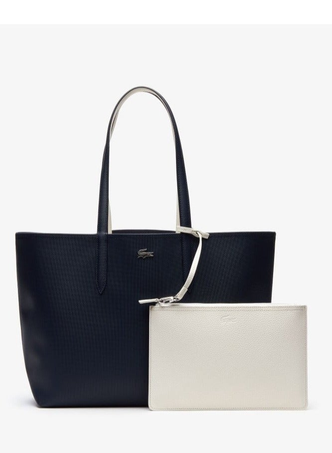 LACOSTE Anna Reversible Bicolour Tote Bag 