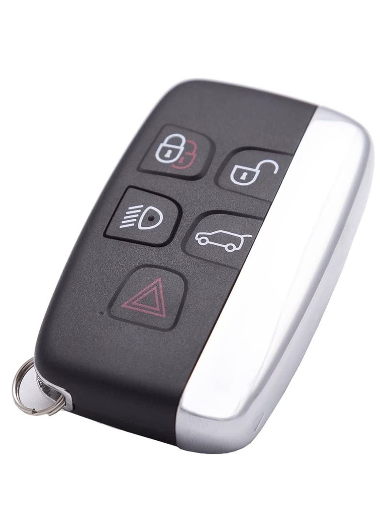 Rubik 5 أزرار بديلة لمفتاح السيارة الذكية غطاء فوب مناسب لسيارة رينج روفر إيفوج ديسكفري سبورت فيلار لاند روفر LR2 LR4 جاكوار XF XJ XJL XE JLR JF غطاء للتحكم عن بعد - Image 3