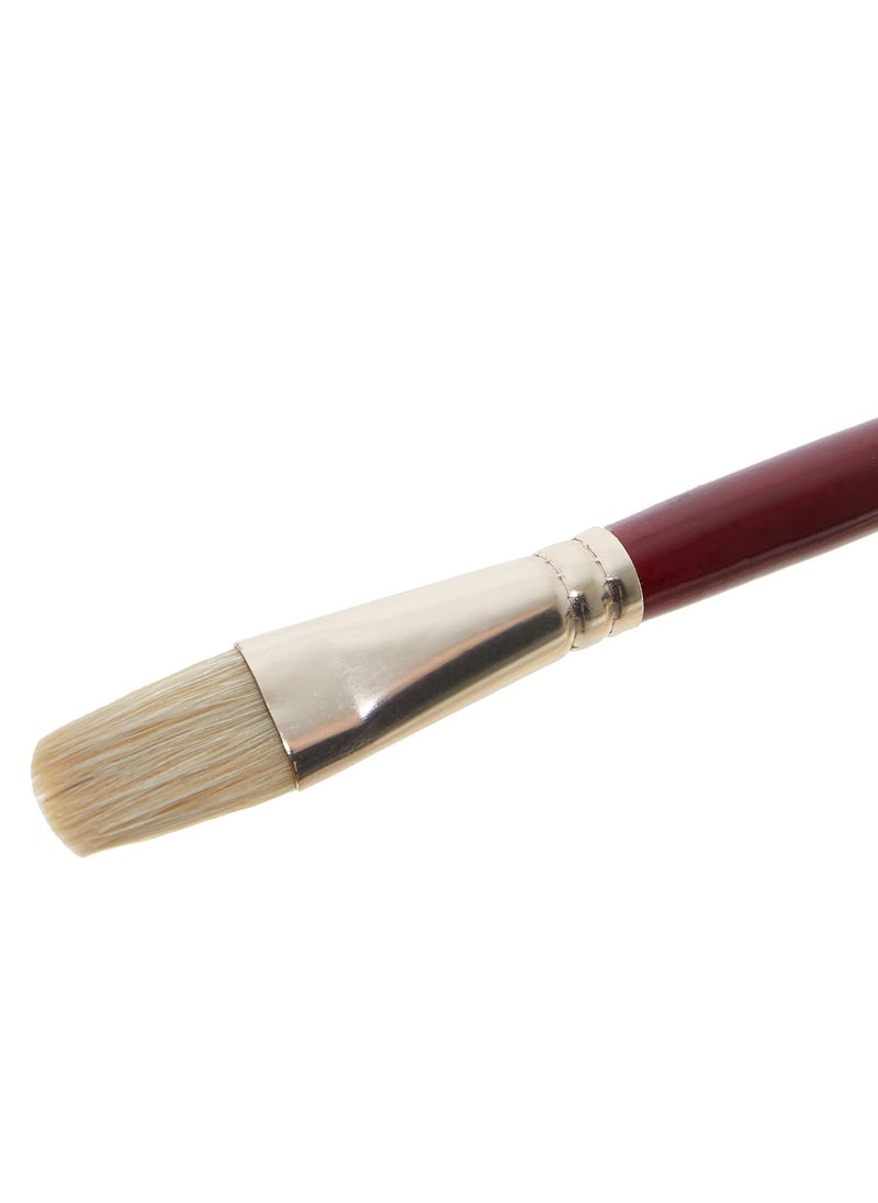 Daler Rowney 10-Piece Multi Purpose Paint Brushes With Natural White Bristles  - Image 4