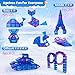 MAGBLOCK Magnetic Tiles Building Blocks Set 102PCS Stronger Magnets Toddler Toys for Kids 38 Year Old Girls Boys Gifts Perfect STEM Educational Sensory Toys for Preschool Learning - Image 3