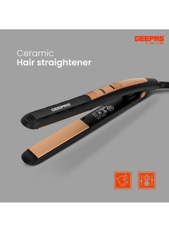 Professional Ceramic Hair Straightener| Slim Design With Ceramic Coated Plate| Maximum Temperature 210 Degree, Overheat Protection | Portable 360-Degree Swivel Cord, ON/OFF Switch| Wet/Dry Function GH8723 - pzsku/ZA50B21ACA4AEC2DCA5DFZ/45/_/1729056029/a42cd249-2958-48f5-8736-398fb659ca0c