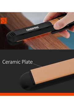 Professional Ceramic Hair Straightener| Slim Design With Ceramic Coated Plate| Maximum Temperature 210 Degree, Overheat Protection | Portable 360-Degree Swivel Cord, ON/OFF Switch| Wet/Dry Function GH8723 - pzsku/ZA50B21ACA4AEC2DCA5DFZ/45/_/1729056152/18732b14-4b8a-44f7-9778-a9ae25319f4e