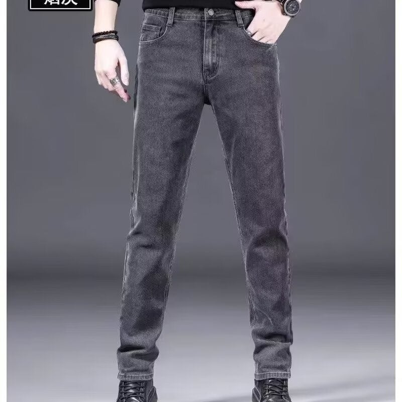 Unisex Casual Daily Denim Jeans - Image 1