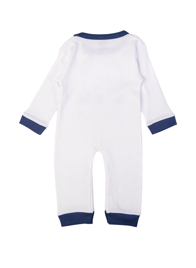 Babies Basic 100% Cotton Printed Long Sleeves Jumpsuit/Romper/Sleepsuit For Babies  - Image 3