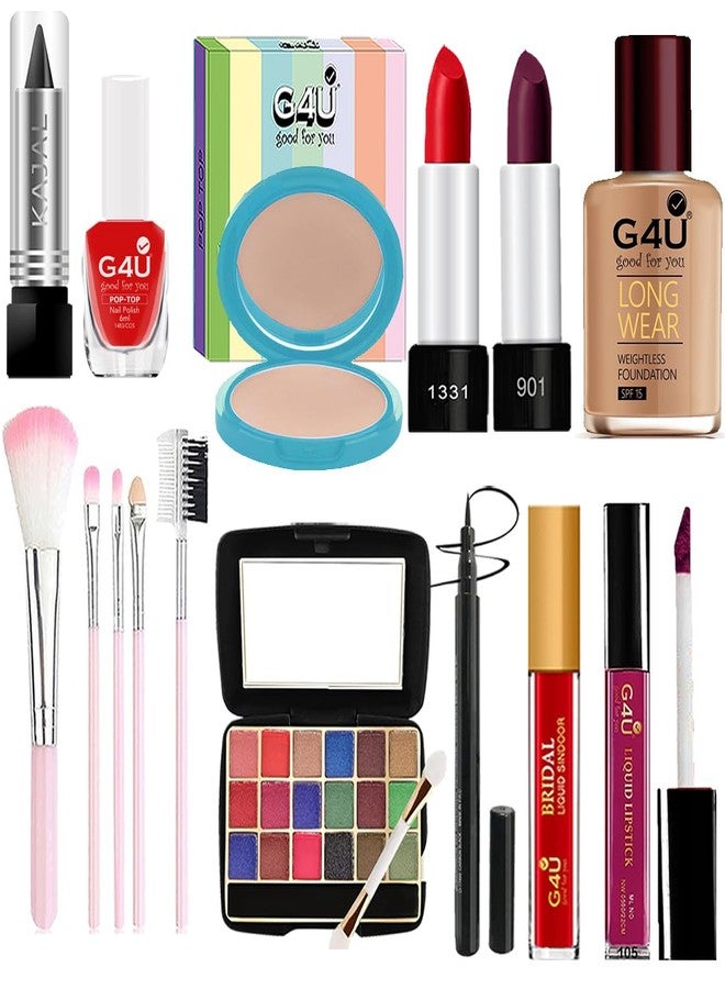 G4U All Skin Types Makeup Kit - 18 Professional Shades 181224 A42 - Image 2