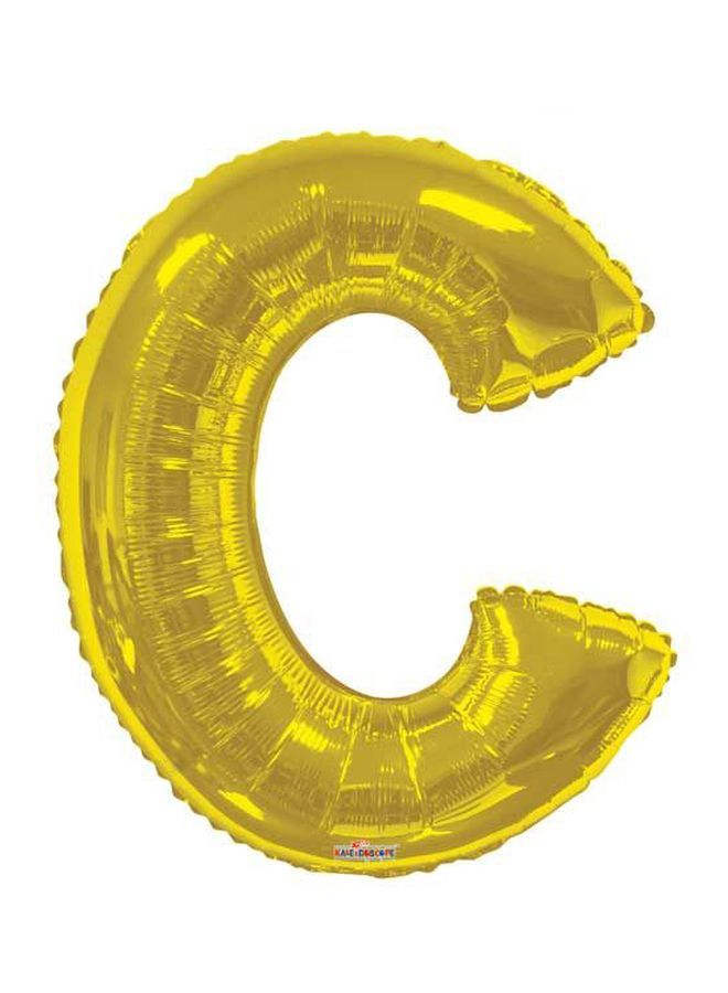 Loquat Letter C Foil Balloon