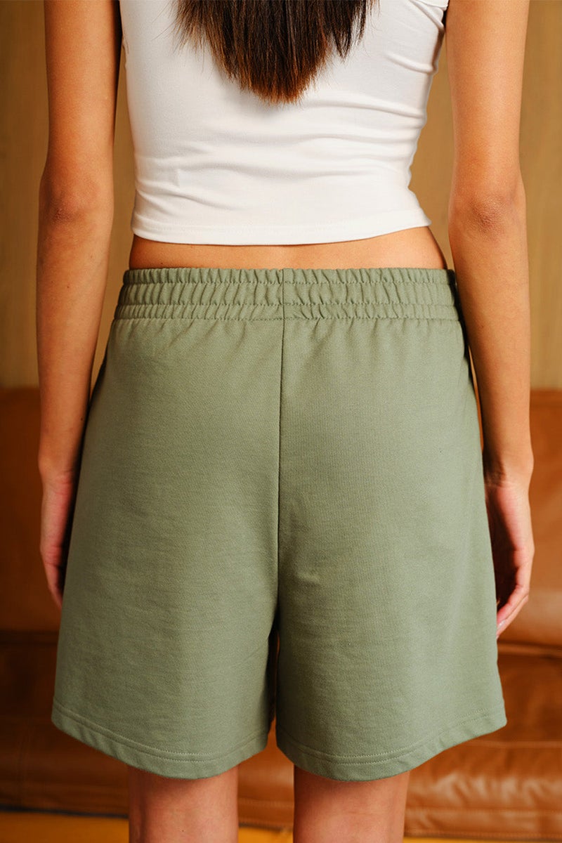 Bonkers Corner Muted Mint Lounge Shorts for Women's - Image 5