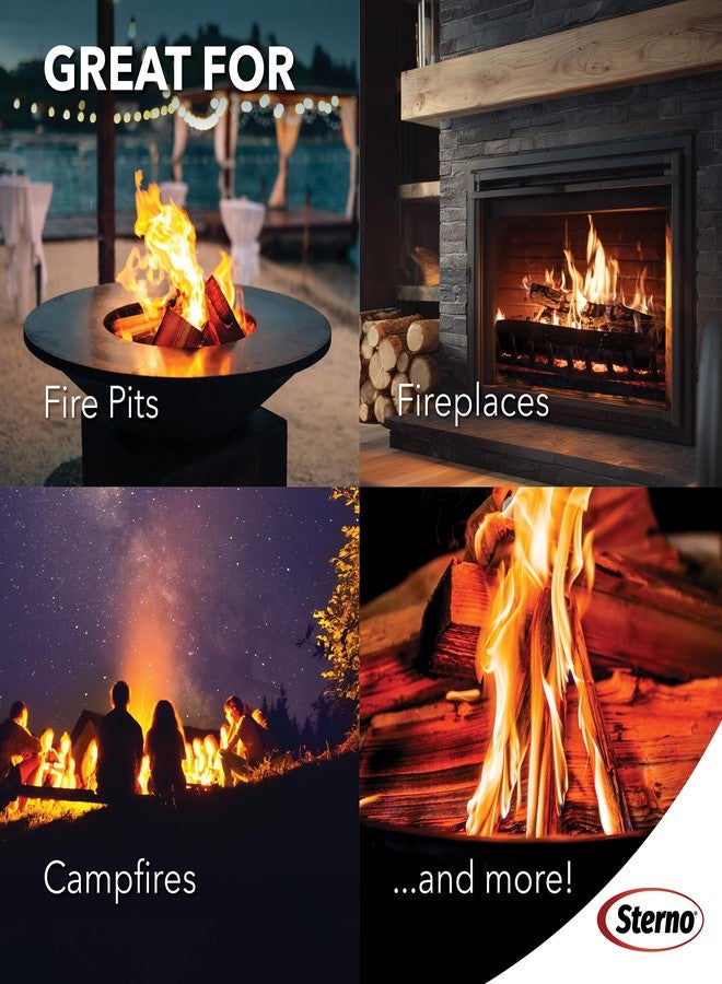 Sterno Fatwood Fire Starter Sticks, 10 lb — All‑Natural Resin‑Rich Pine Wood, Easy to Light, Indoor/Outdoor, Weather Resistant, Sustainably Sourced - Image 2