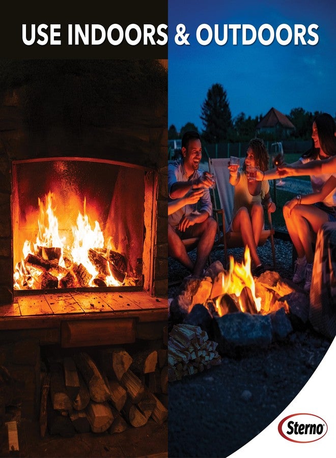 Sterno Fatwood Fire Starter Sticks, 10 lb — All‑Natural Resin‑Rich Pine Wood, Easy to Light, Indoor/Outdoor, Weather Resistant, Sustainably Sourced - Image 5