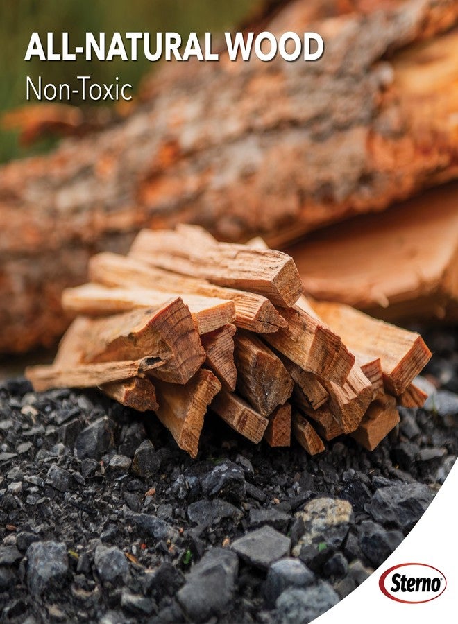 Sterno Fatwood Fire Starter Sticks, 10 lb — All‑Natural Resin‑Rich Pine Wood, Easy to Light, Indoor/Outdoor, Weather Resistant, Sustainably Sourced - Image 3