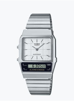 Casio Analog-Digital Black Dial Unisex's Watch-AQ-800E-7ADF