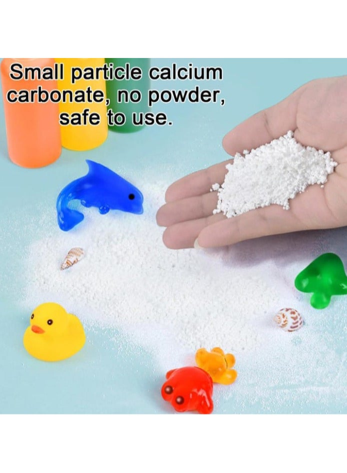 A set of new magical water games – Magic Water 3D Marine Life DIY Kit, 13 pieces, 6 glass jars of gel, and 6 molds. - Image 4