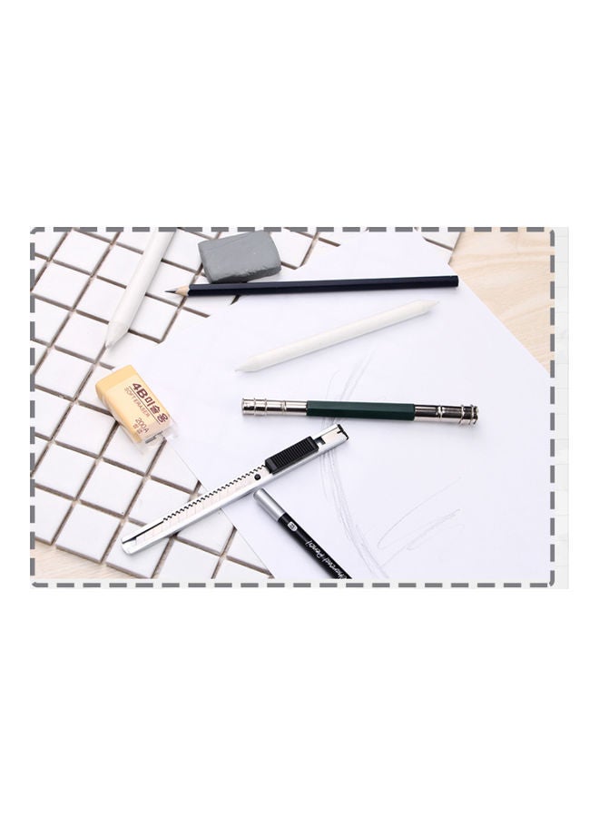 NIBEMINENT 36-Pieces Of Professional Drawing Pencil Set Black - Image 3