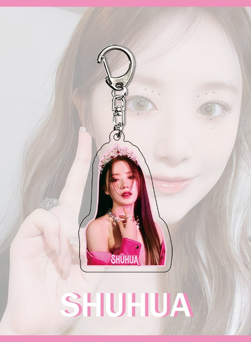 GIDLE SHUHUA Keychain, Album I FELL - Image 1