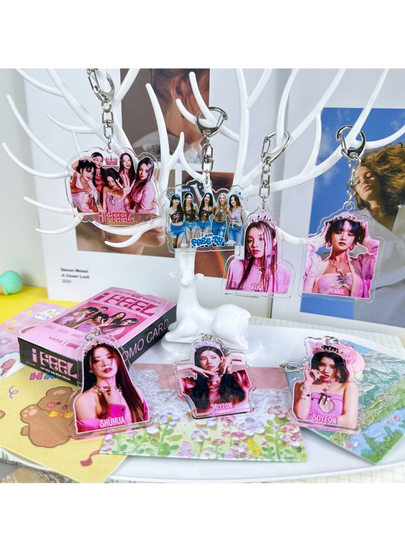 GIDLE SHUHUA Keychain, Album I FELL - Image 3