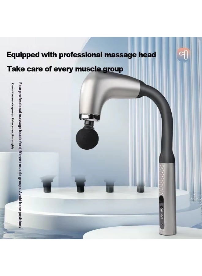Deep Tissue Muscle Massager with Detachable Long Handle - Image 5