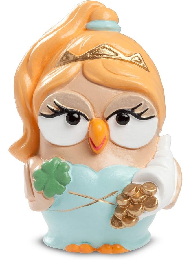 EGAN Goofi Mythology Figure FORTUNA – Hand-Painted 8x10cm Ceramic Figurine | Unique Home Decor Inspired by Greek & Roman Mythology - Image 1