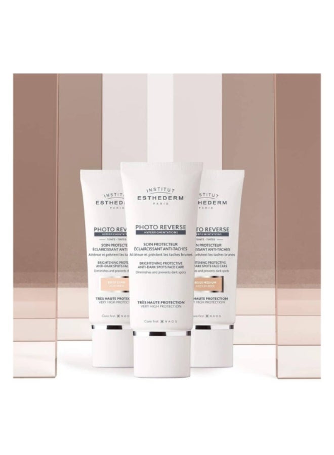 إستيديرم كريم إستيديرم فوتو ريفيرس لتفتيح البشرة ووقايتها من البقع - بيج متوسط، 50 مل - Image 4