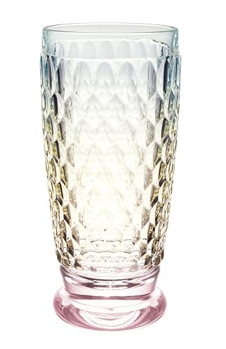 Villeroy Boch Boston Pearl Long Drink Glass Set of 4 135 oz Crystal Glass for Cocktails Made in Germany DishwasherSafe