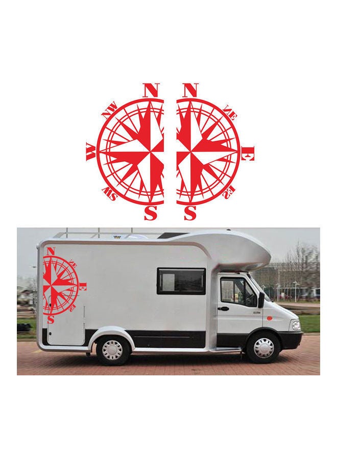 NIBEMINENT 2-Piece Universal Car Sticker Set - Image 4