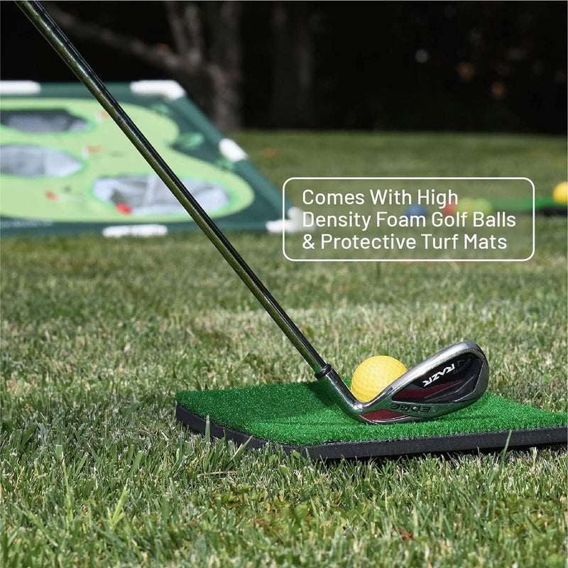 Sidelinx Golf Cornhole Set - Golf Yard Game - Chipping Practice Set for Both Indoors and Outdoors - Perfect Golf Gift for Men - Image 4