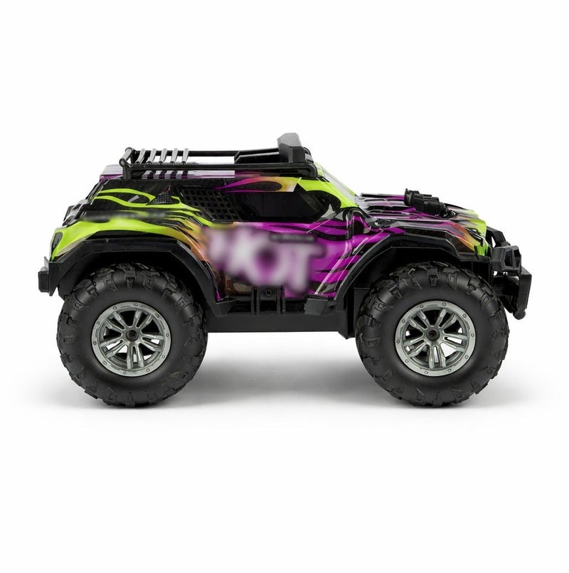 O2. LED Off-Road Remote Control RC Car with 7-Color Lights, 2.4GHz Controller and Rechargeable Battery - Image 3