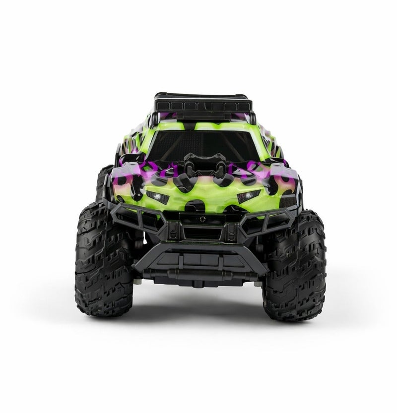 O2. LED Off-Road Remote Control RC Car with 7-Color Lights, 2.4GHz Controller and Rechargeable Battery - Image 4