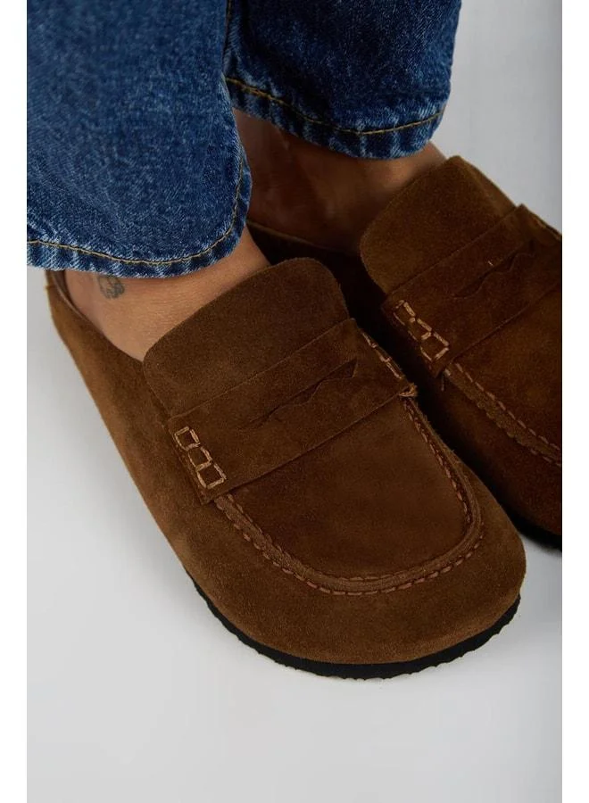 Manijero  Ziva 2 Women's Real Leather Loafer Sabo Taba Slipper. for Women | Best Price UAE