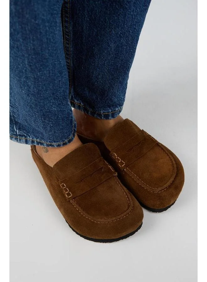 Manijero  Ziva 2 Women's Real Leather Loafer Sabo Taba Slipper. for Women | Best Price UAE