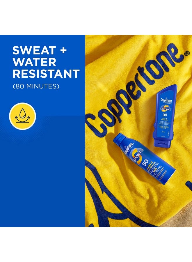 Coppertone SPORT Sunscreen SPF 100 Lotion, Water Resistant Sunscreen, Body Travel Size 3 Fl Oz - Image 3