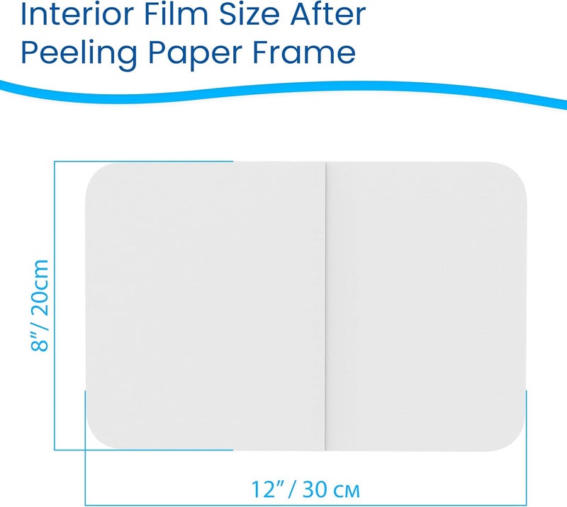 Houseables Waterproof Bandages Transparent Film Dressing Waterproof Bandages Post Surgical Wound Covers for Showering Swimming Tattoo Cover After Surgery Protector Clear Large 8x12 10 Pack - Image 2