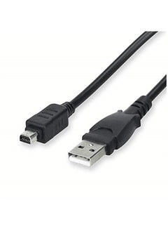 Replacement CB-USB5/USB6/USB8 USB Battery Charger Camera Data Cable Lead Cord for Olympus TG Series TG 830 TG860 TG-2, C Series C-170 C-180 C-480 C-500,Pen-E Series,Traveller Series