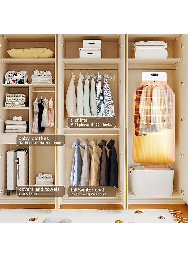 Arabest Portable Clothes Dryer - Portable Dryer with Drying Bag Mini Dryer for Clothes for Tight Spaces, Flats, Caravans and Travelling - Image 2