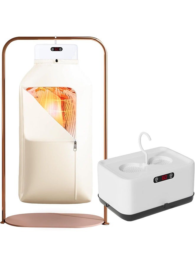 Arabest Portable Clothes Dryer - Portable Dryer with Drying Bag Mini Dryer for Clothes for Tight Spaces, Flats, Caravans and Travelling - Image 1