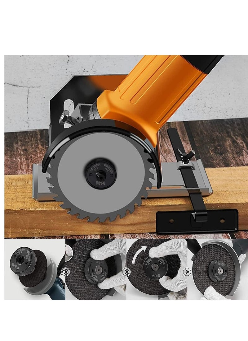 KASTWAVE M14 QuickRelease for SDS Clic Nut Heavy Duty Quick Change Grinder Nut for All Angle Grinders  - Image 2
