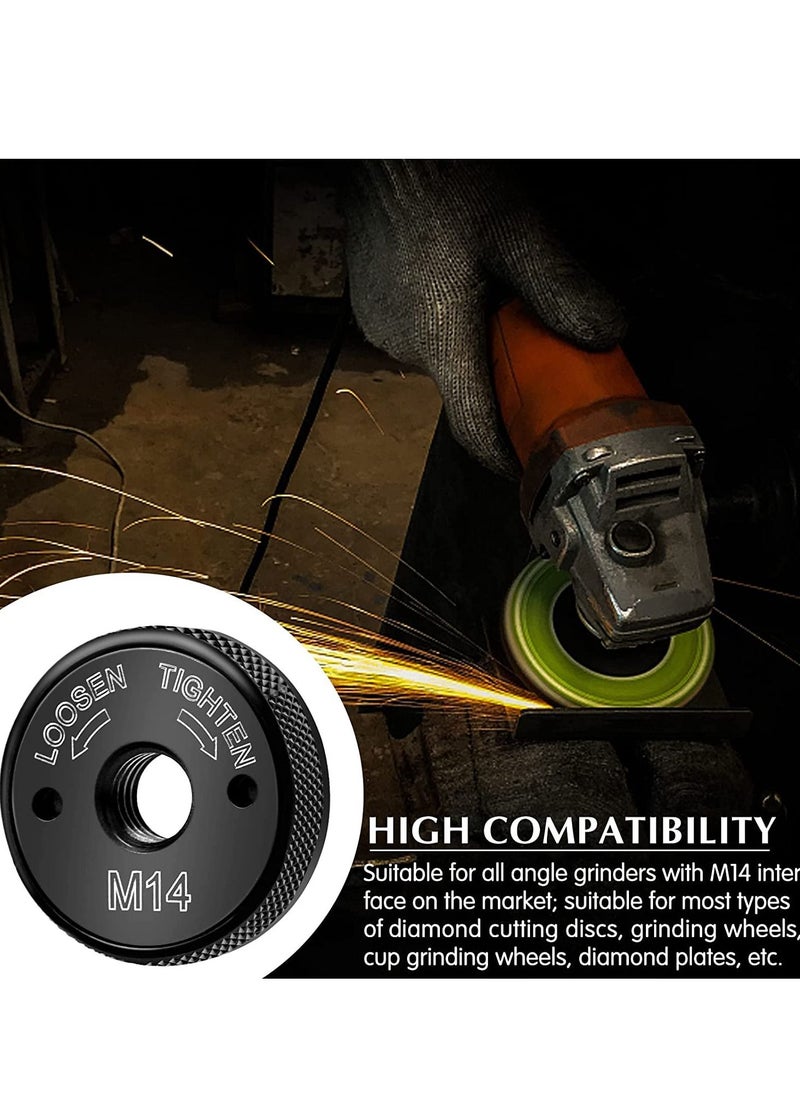 KASTWAVE M14 QuickRelease for SDS Clic Nut Heavy Duty Quick Change Grinder Nut for All Angle Grinders  - Image 1