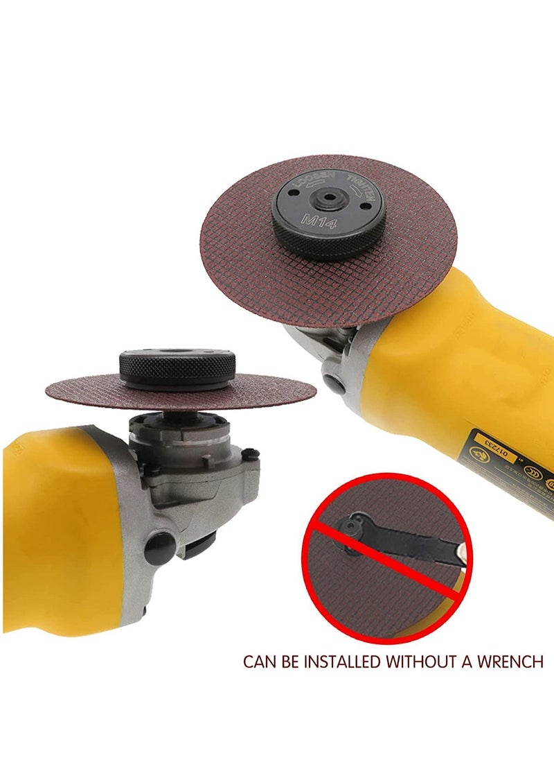 KASTWAVE M14 QuickRelease for SDS Clic Nut Heavy Duty Quick Change Grinder Nut for All Angle Grinders  - Image 4