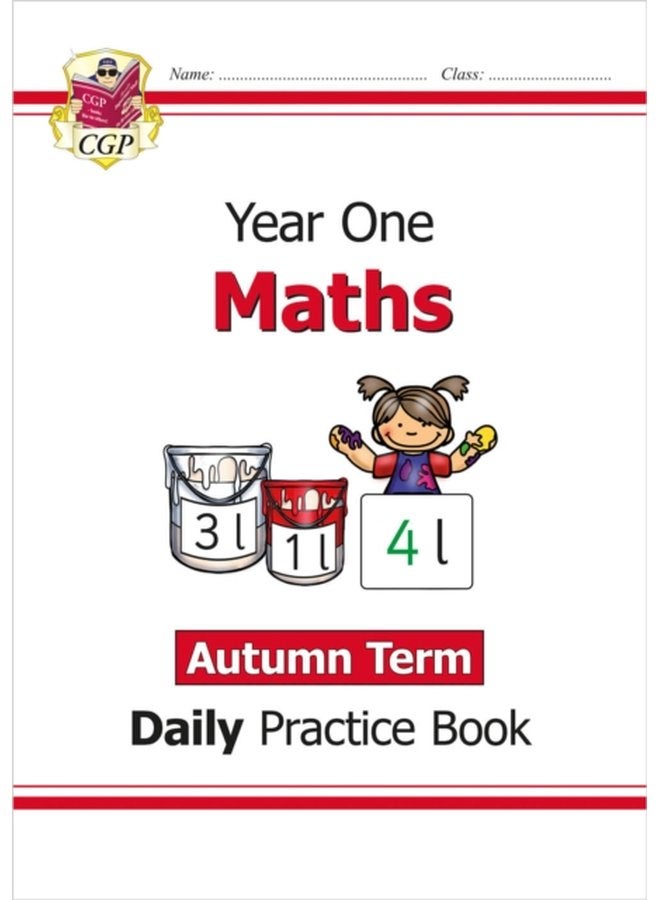 KS1 Maths Year 1 Daily Practice Book Autumn Term - Paperback