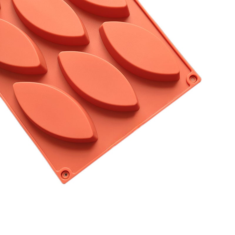 Spot silicone 9 leaves cake mold cone cookie mold pudding jelly mold DIY baking tool - Image 5