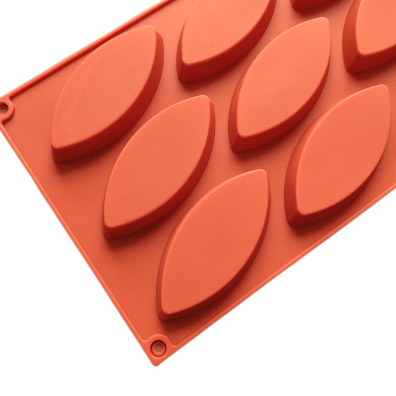 Spot silicone 9 leaves cake mold cone cookie mold pudding jelly mold DIY baking tool - Image 4