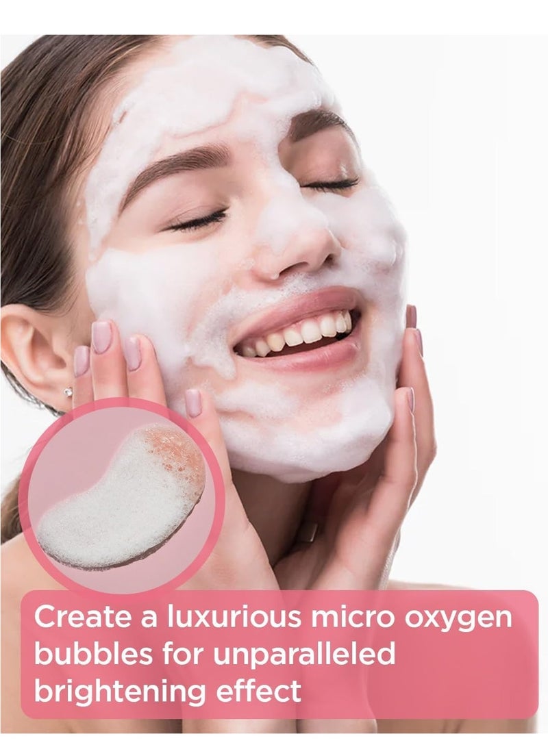 the SAEM Gem Miracle Pink Pearl Bubble Mask - Image 2