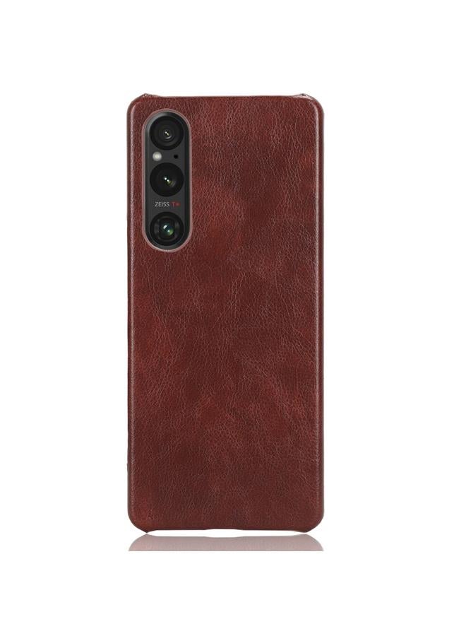 إيروريكس جراب لهاتف Sony Xperia 1 V بغطاء خلفي من نسيج الليتشي - Image 2