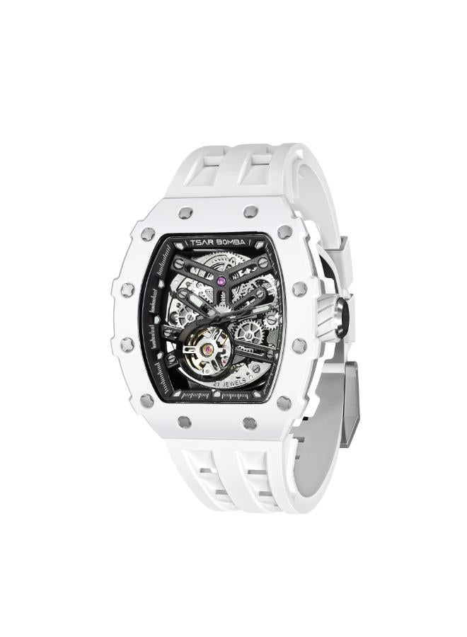 TSAR BOMBA ساعة رجالية أوتوماتيكية مطاطية - - .*. مم - Image 2
